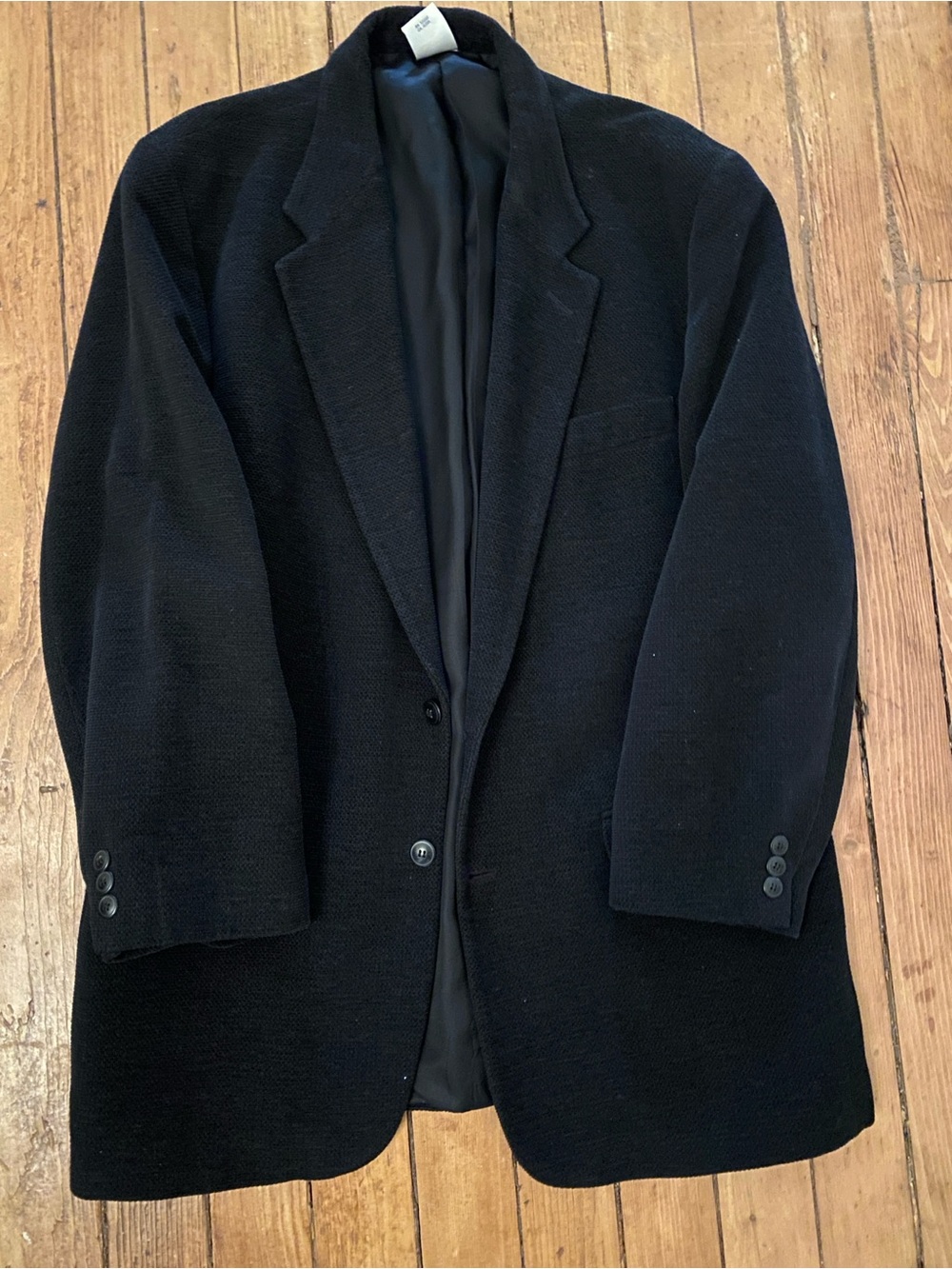 Vintage men’s wool/cotton/poly blazer